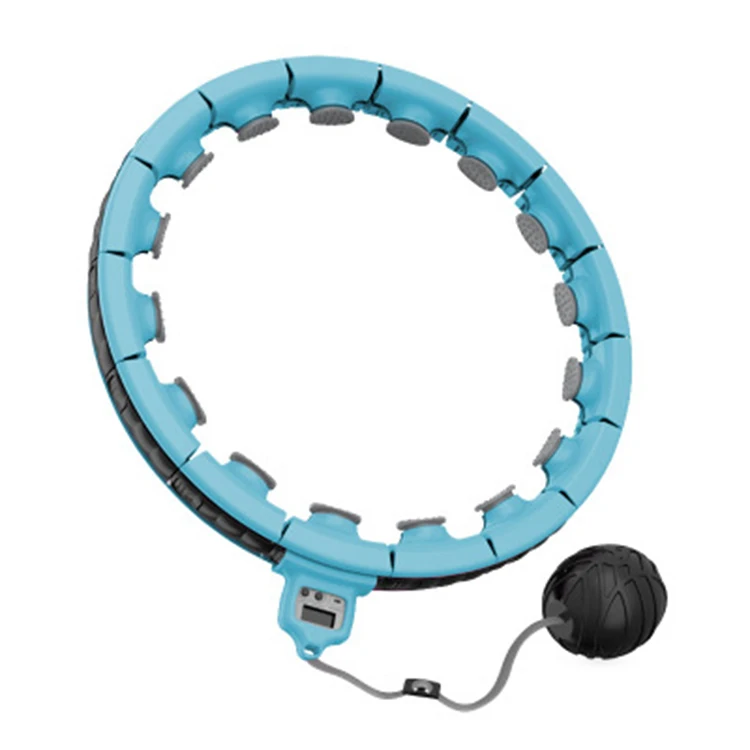 Magnetic kids hula-hoop for 60-128cm waist adult kids weighted hula hoops with counter
