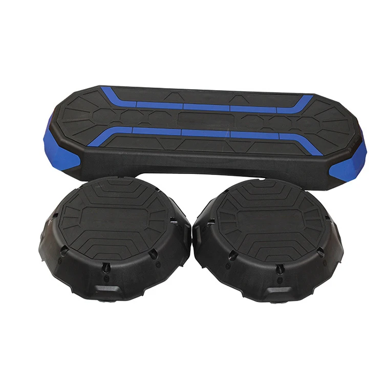 Workout Portable Step Adjustable Fitness Exercise Training Aerobics Stepper