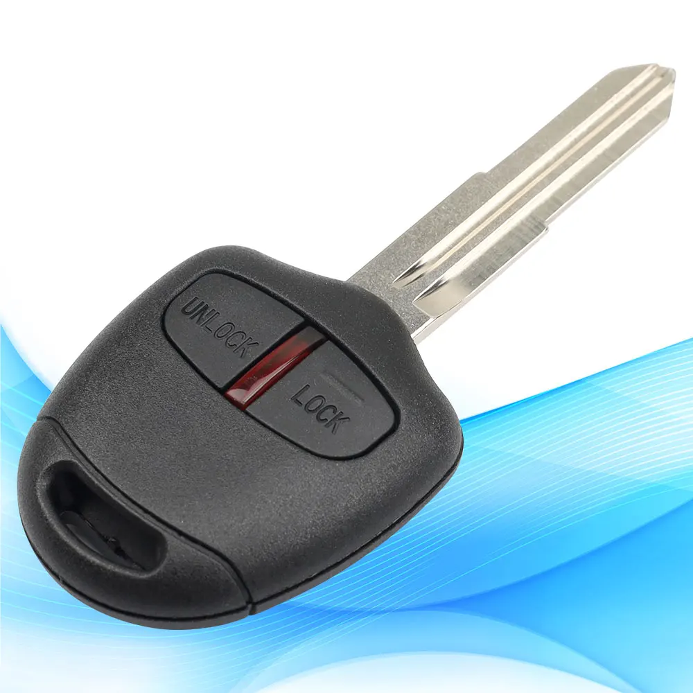 MS 2 Buttons Factory Remote Control Car Key For Mitsubishi 315MHZ ID46 Chip Auto Vehicle Fob With MIT11 Uncut Blank Blade