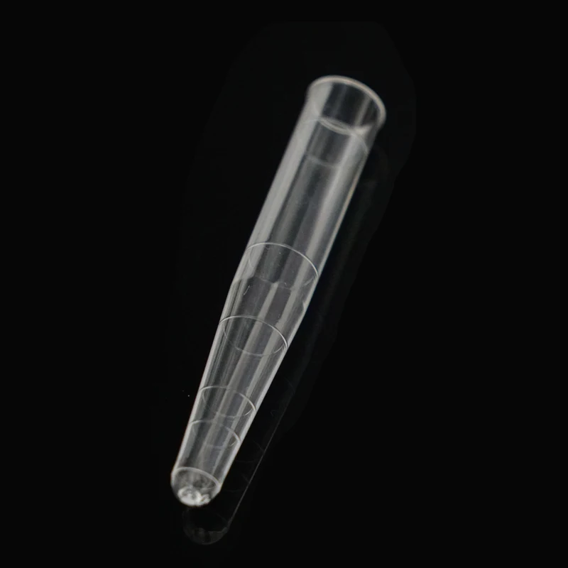 PS 16x102 conical bottom urine test tubes with cork stopper screw hat
