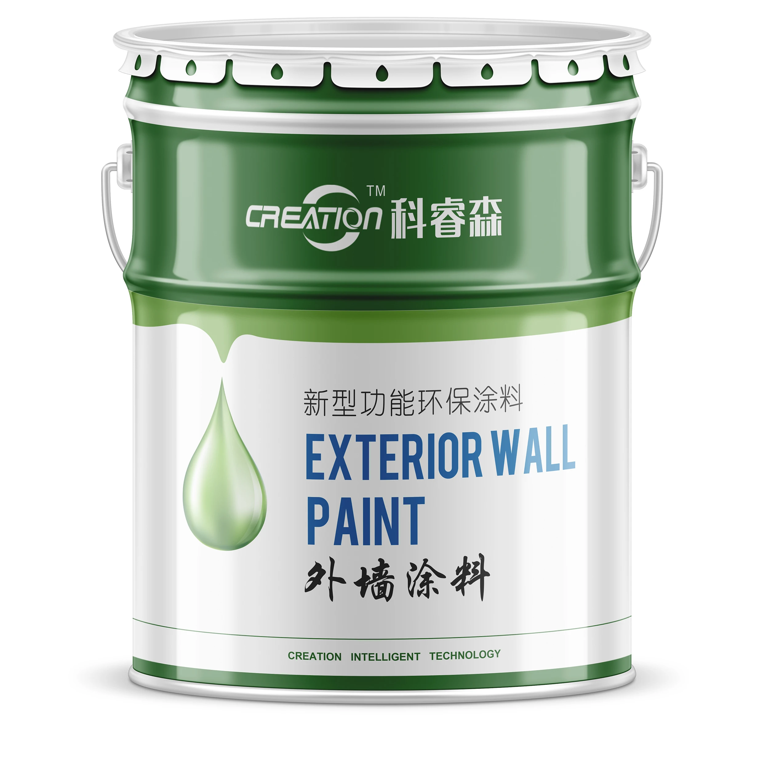 Waterborne building Coating Inorganic  ceramics antibacterial waterproof fireproof paint