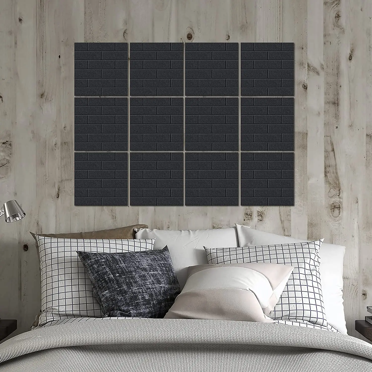 New Design Square Polyester Sound-Absorbing Board 100% Fiber Decorative and Functional Soundproofing Improves Sound Quality