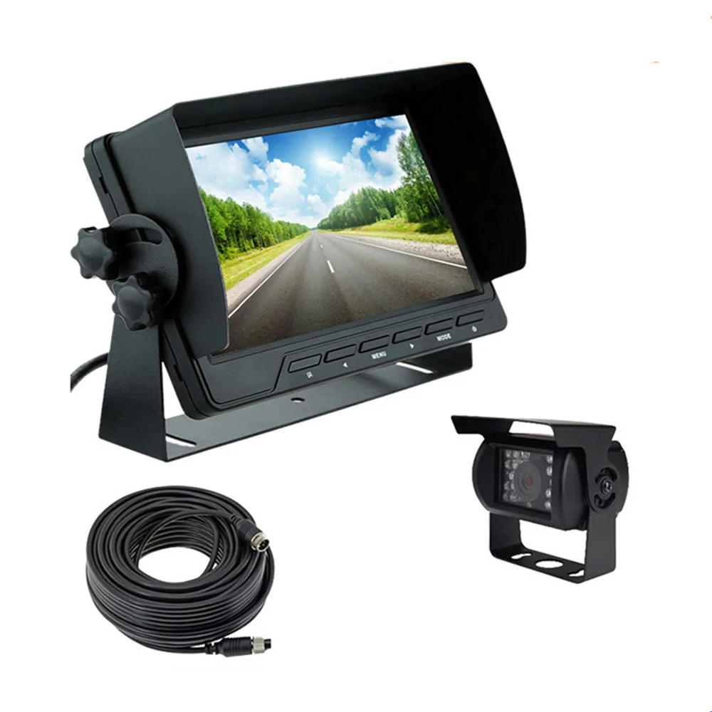 7 дюймов 1024*600 монитор экран для мобильного dvr с авиационная