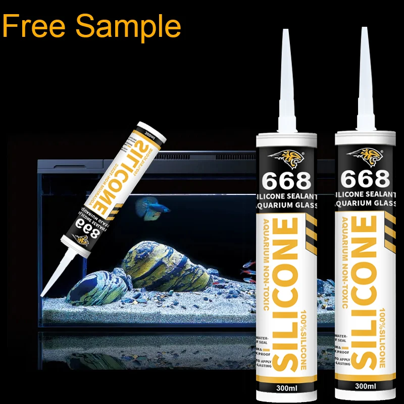 Silicone Sealant Glass acetic Aquarium silicone sealant white
