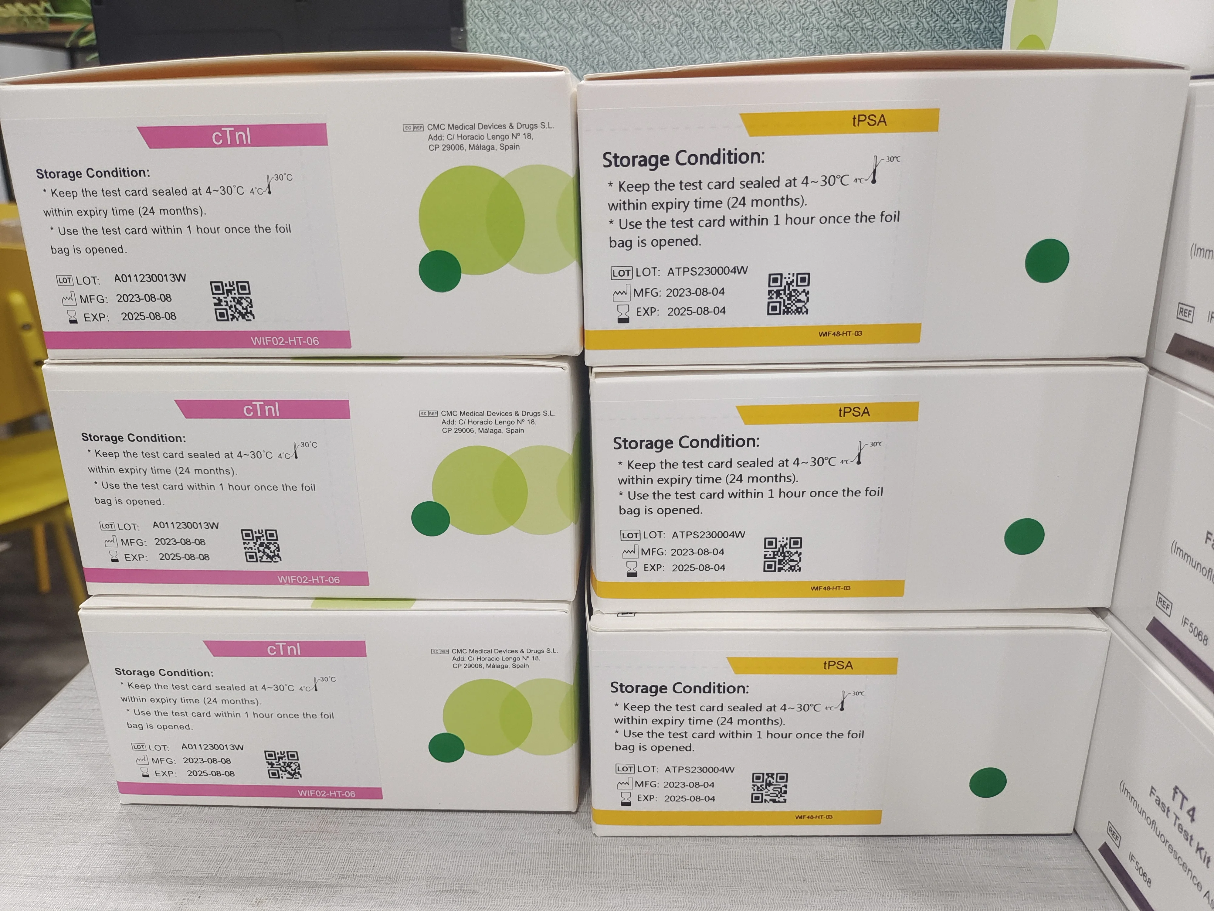 Getein Original Immunofluorescence Quantitative Analyzer Test Kits Reagents HBA1C TSH For Getein 1100/1160/1180