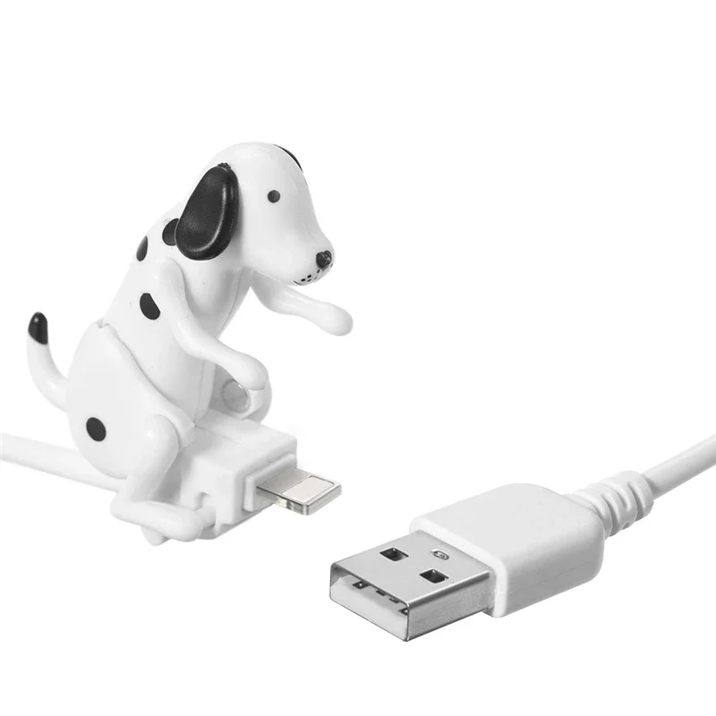  Новинка Забавный милый портативный USB-кабель для домашних животных далматинская игрушка гаджет зарядное устройство кабель передачи данных совместимый с мобильным телефоном