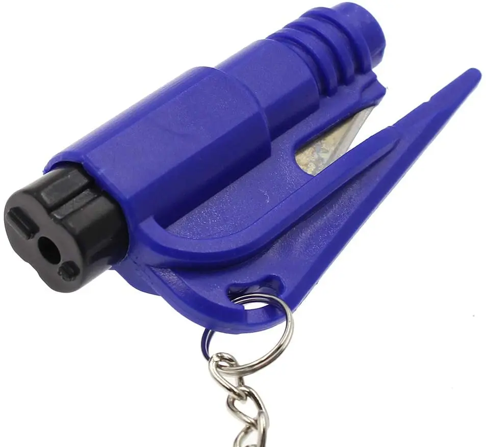 
4 in 1 window breaker seatbelt cutter safety car escape tool emergency safety car escape tool 