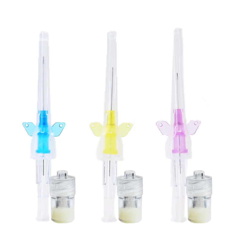 Veterinary Disposable  I.V Cannula with Heparin Cap Ce Approval for Cat Pet Hospital