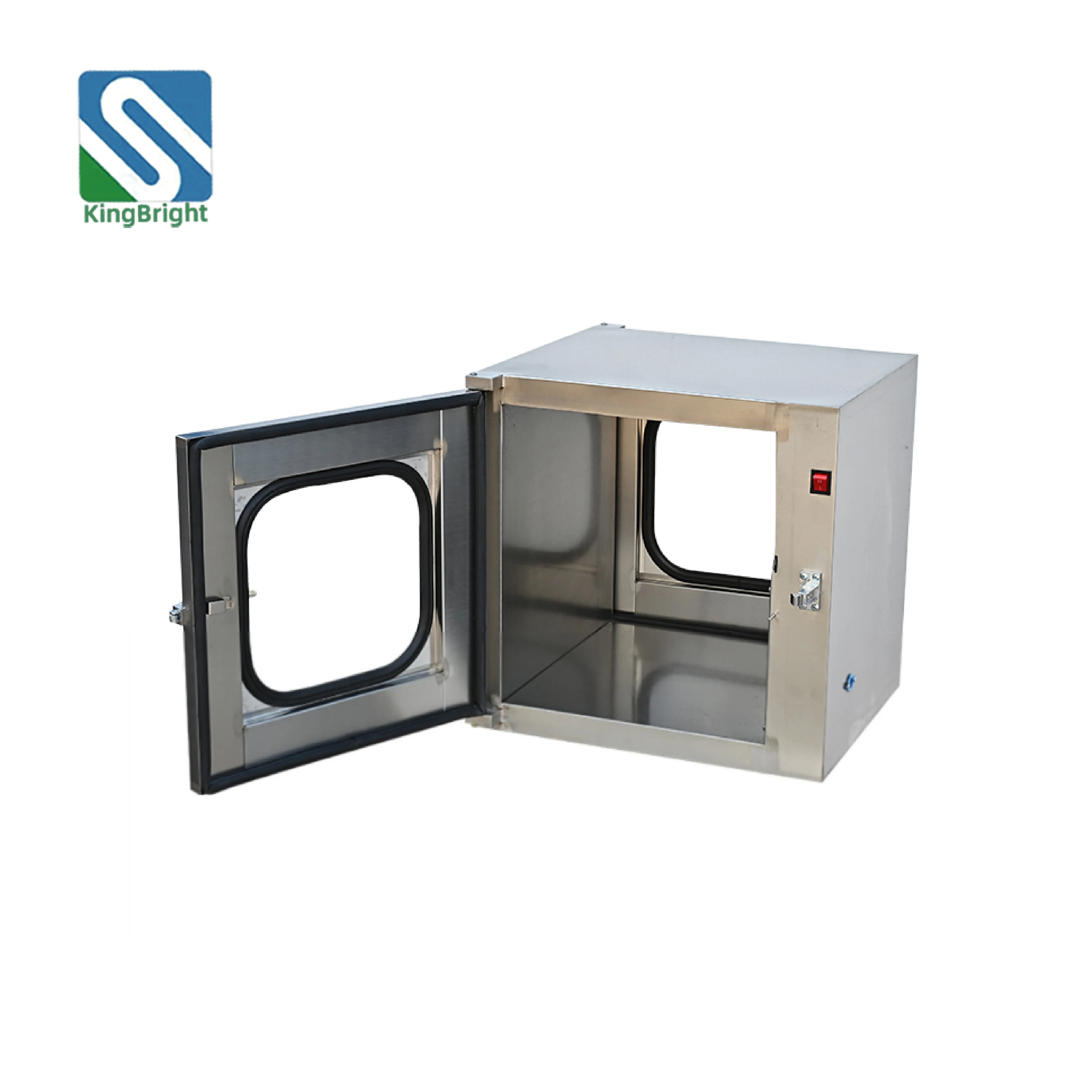 New product high clean transfer window with dop detection port and differential pressure gauge clean transfer window