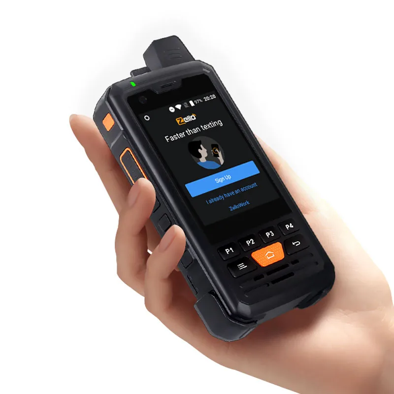  Мобильный телефон F50 FDD/TDD-LTE 4G LTE Zello PTT POC Walkie