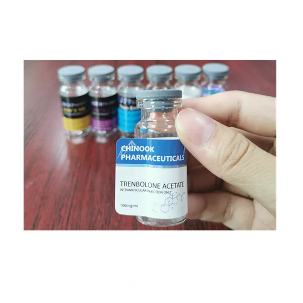 Wholesale custom design standard size 10ml peptide vial holographic labels for test cypionate 20ml box