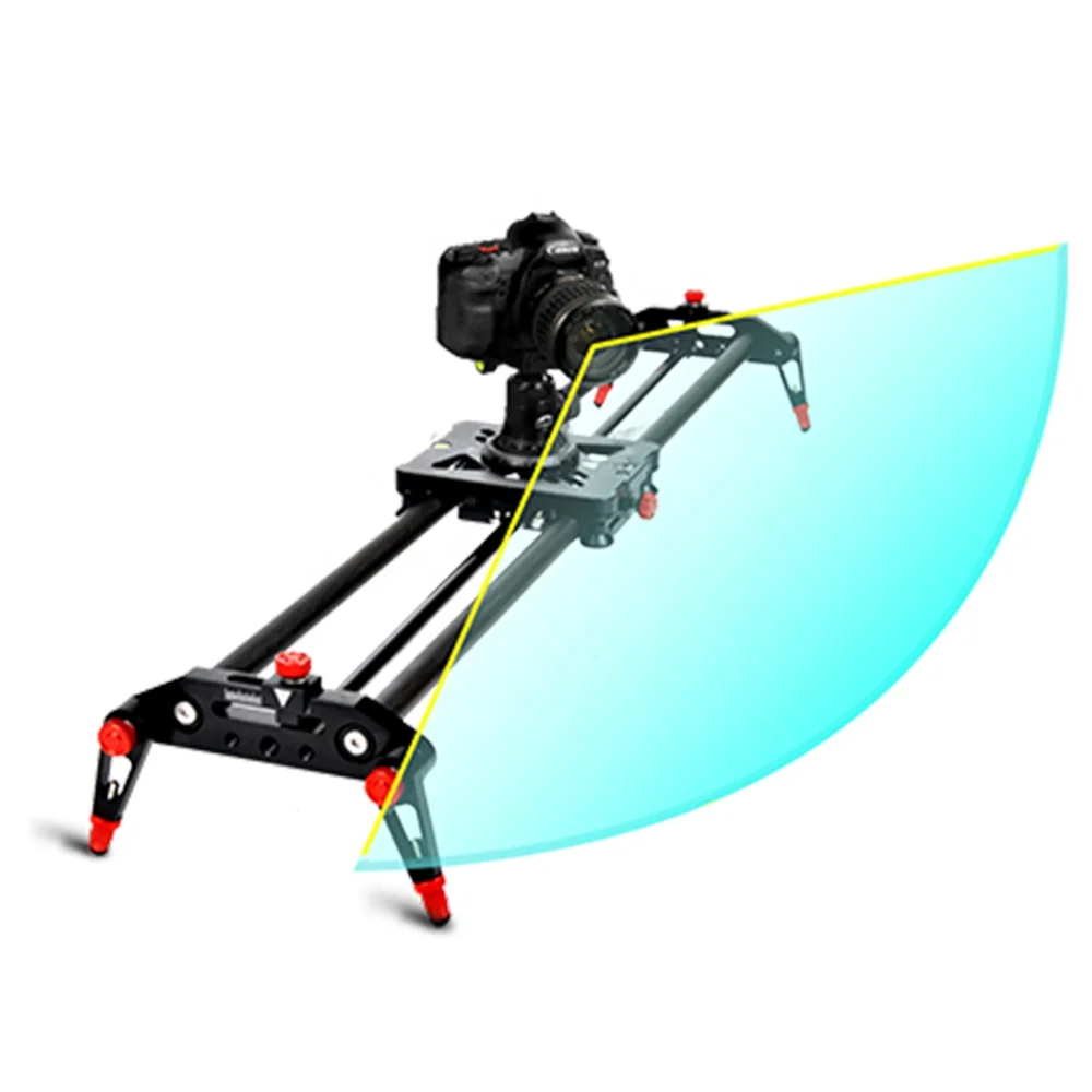 Portable camera track Freshphoto 100cm carbon fiber shooting moving auto photography dv camera electronic slider