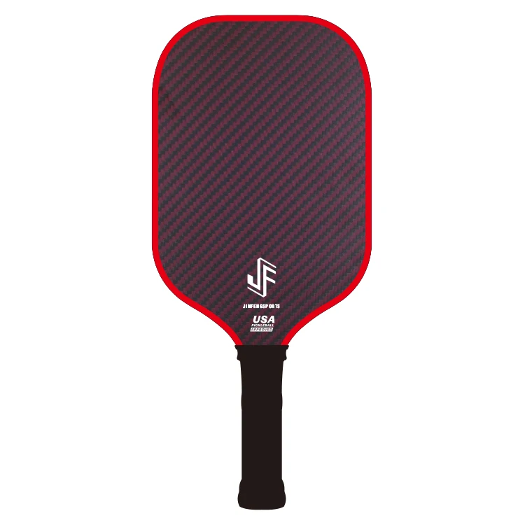 JF High Kevla из углеродного волокна Pickleball Paddle Reviews 6 0 рубиновый профессиональный красный кевлар ракетка