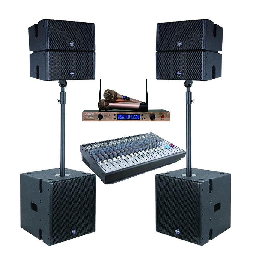 Morin COX-5.4 Mini coaxial line arrry pa system passive line array speakers