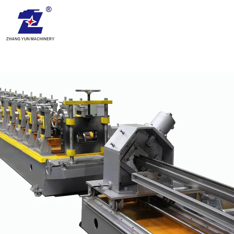 Customized Supermarket Produce Display perforated Useful Pallet Rack Steel Roll Forming Making Machine
