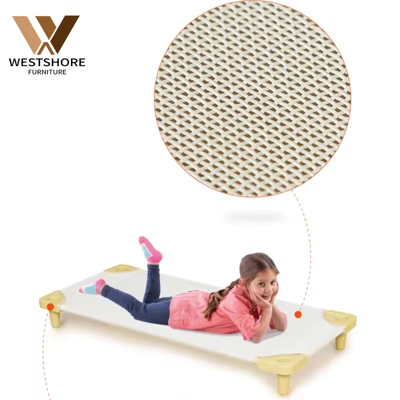 Children Beds Kids Solid Wooden Single Bed For Kindergarten Resting Bed Daycare Furniture Sleeping Cot For Kids Baby Cribs