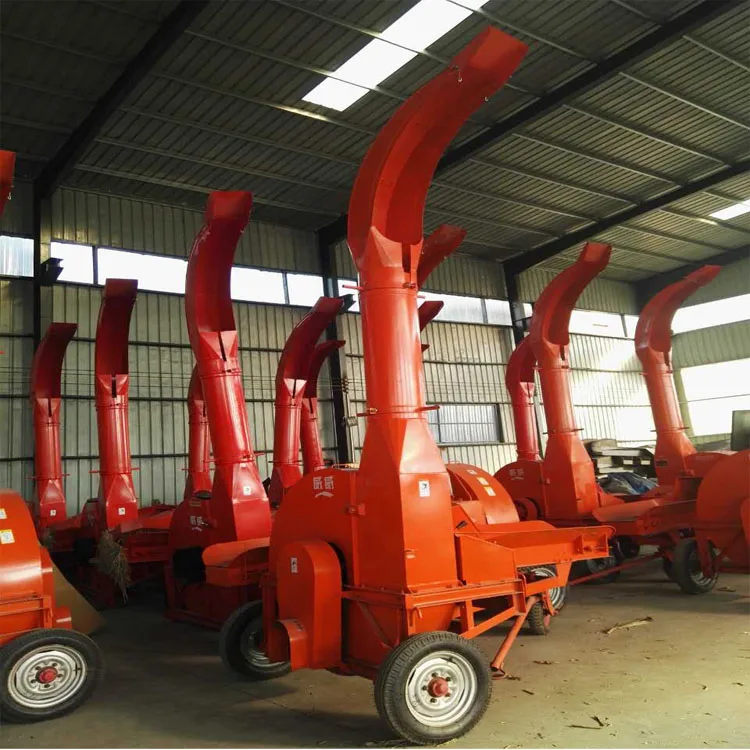 weiwei farm chaff cutter machines and equipment feed horse cattle goat price 10T per hour 15kw tractor PTO drive