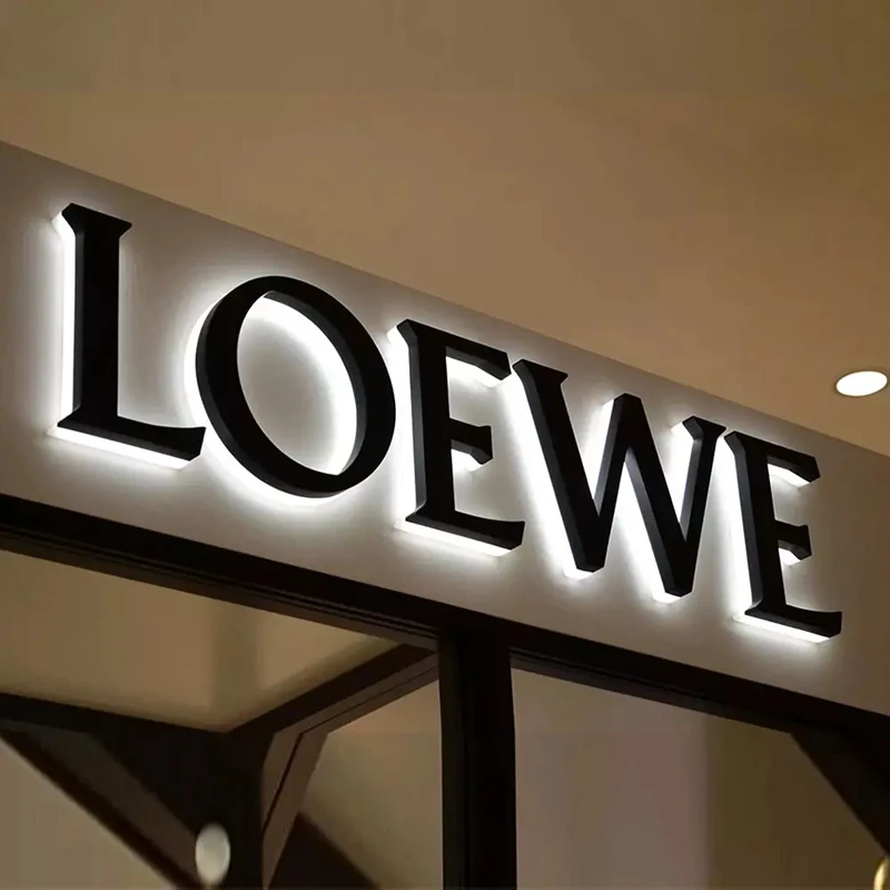Luminous 3D Backlit Sign Channel Letter Light Signs Logo Outdoor Signages Office Led Illuminated Business Signs Neon Signboard