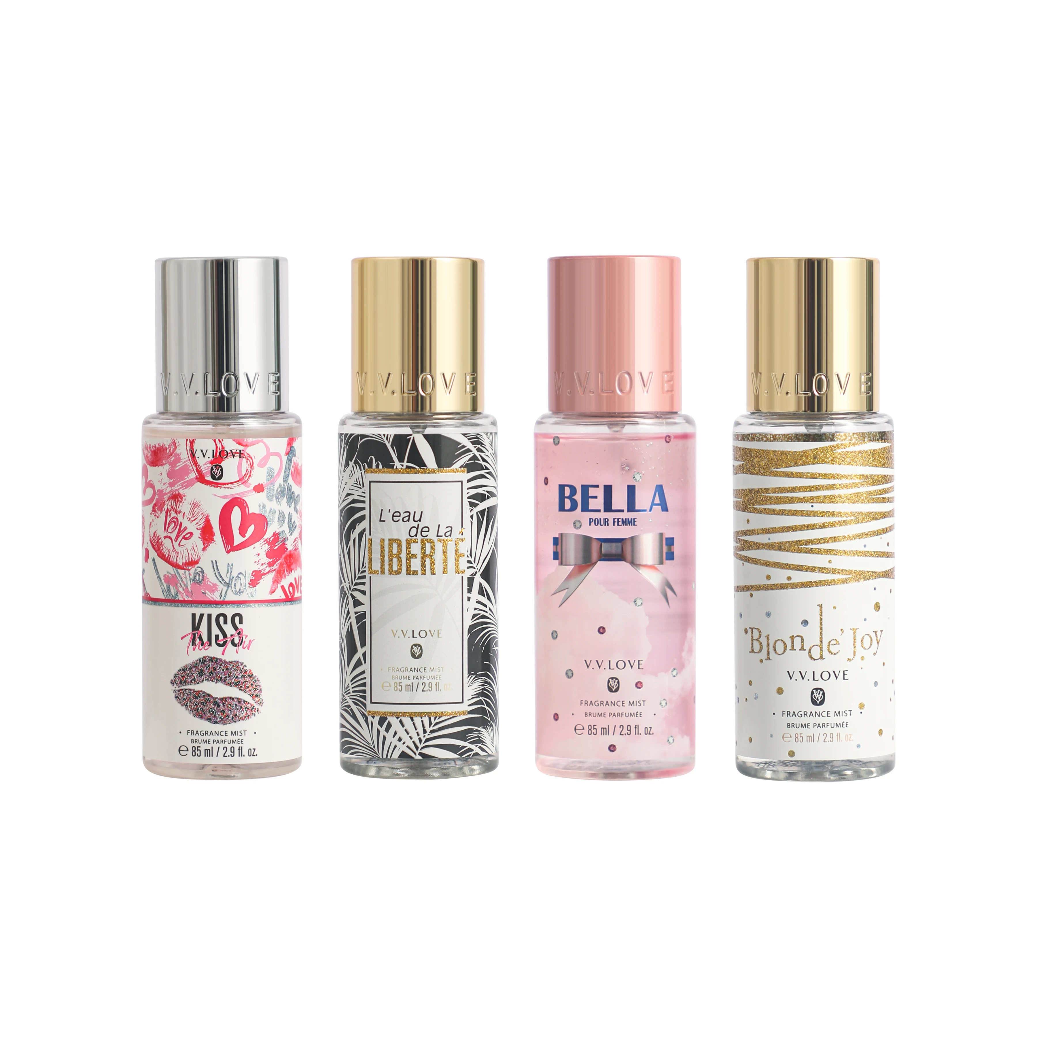 VL9058-33 2024 hot sale v.v.love mini size 85ml brume perfume body spray for man