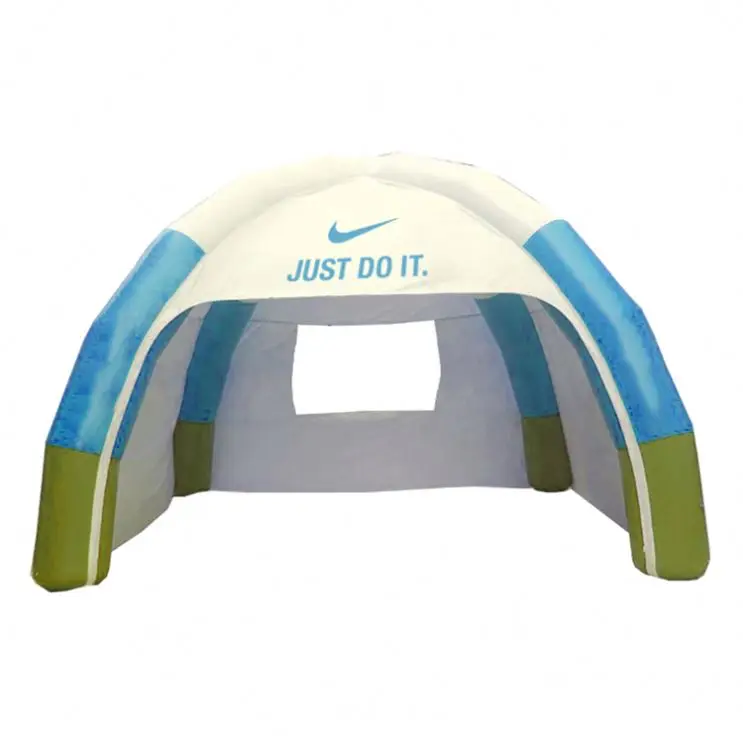 Factory Custom Promotional Shop 3*3m  4*4 meter  Air charge Marquee Gazebo Inflatable Tent Camping Outdoor