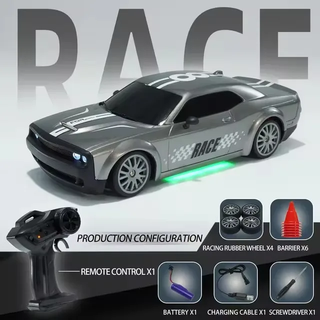 Gulf 911 GT3 RSR RC Drift Car Model adults with 20km/h high speed off road Supercar Vehicle Gifts for Children