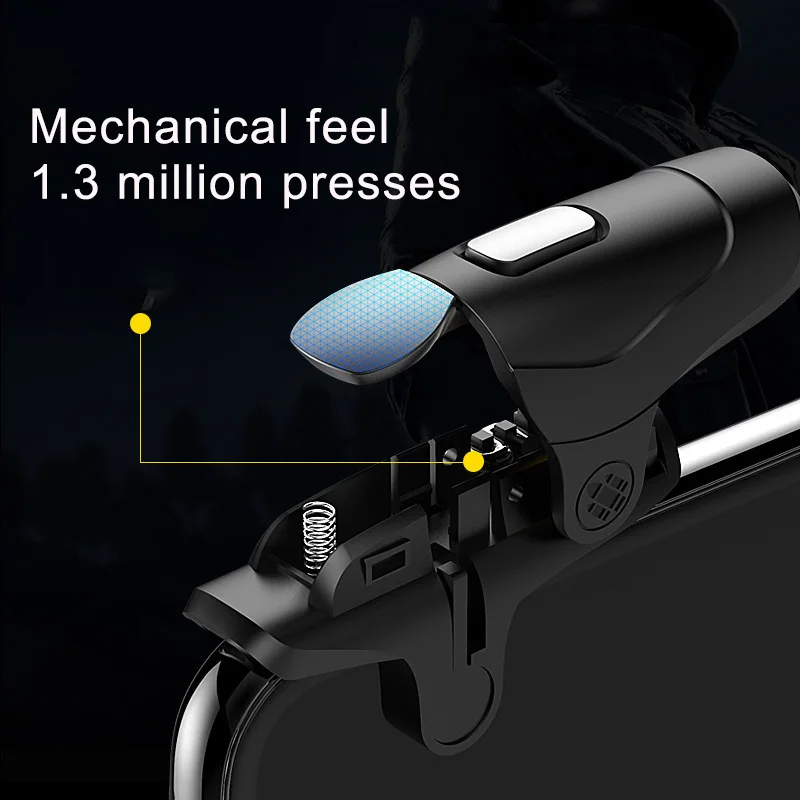
Mobile Game Accessories L1 R1 Handle Mobile Gaming Joystick Trigger Shooter Controller Mobile Controller android Gamepad PUBG 