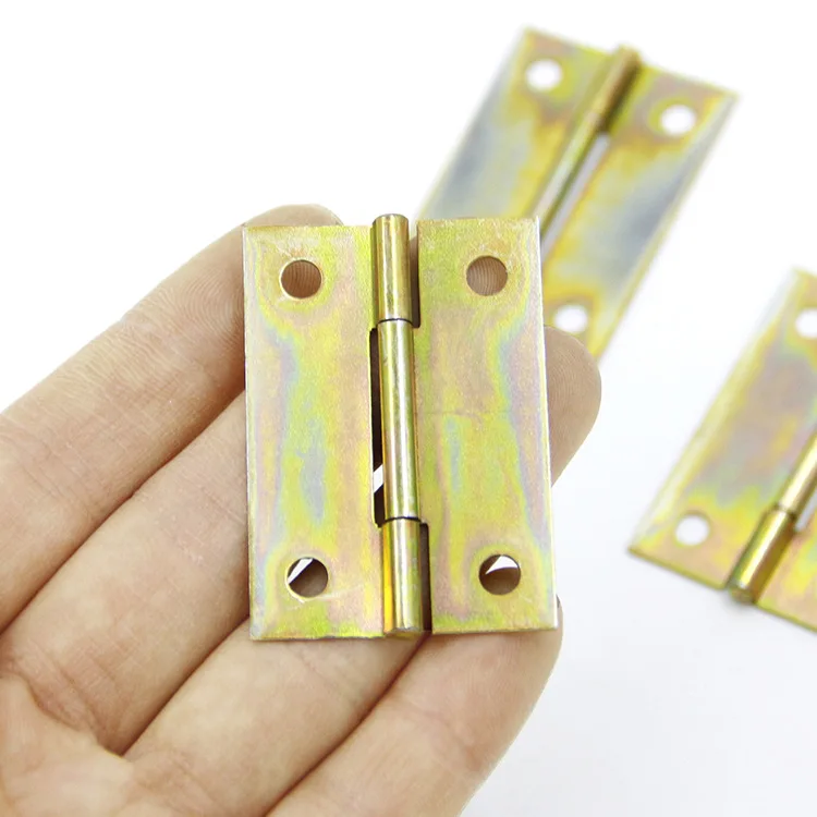 Door and Window Steel Light Hinge Plating Color Small Hinge