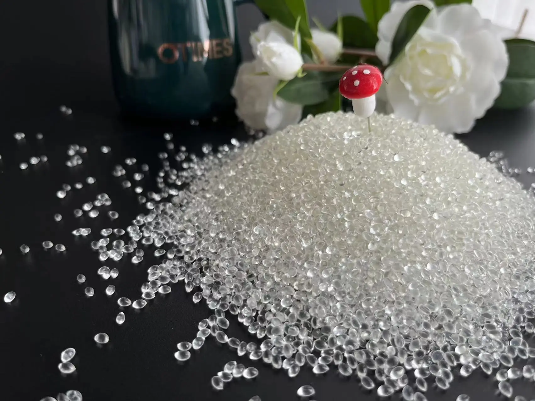 Abs Granules Plastic Raw Material Injection Molding Grade High Flow