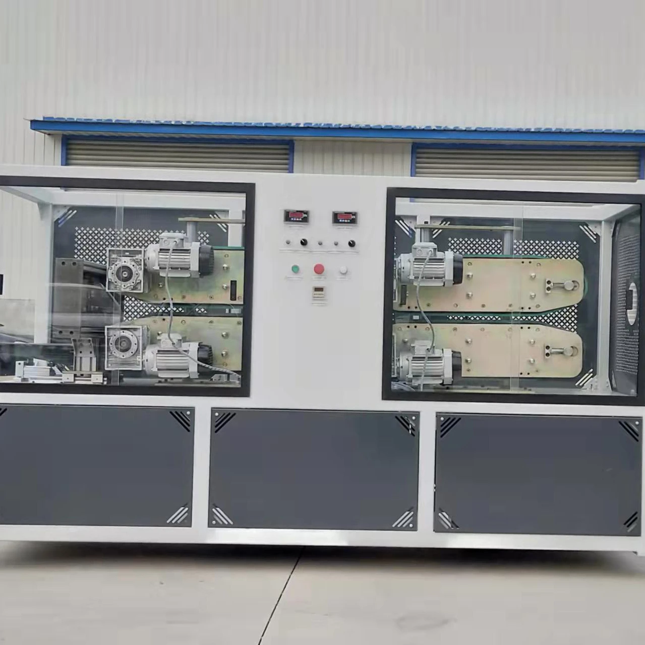 PVC/PE/PP corrugated tube production line,Cooling method is air cooling or water cooling