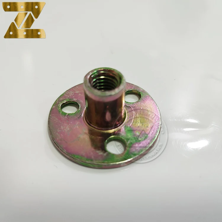 100mm sofa legs plastic used for sofa and cabinet furniture leg black round traditional sofa accessories support leg  With screw