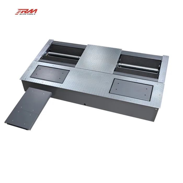 RM-4500S Car Roller Brake test line with side slip tester with suspension tester