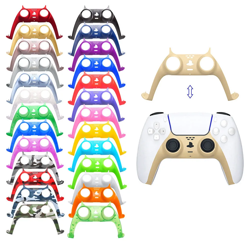 PS5 Controller Custom Plates Cover PS5 Controller Decoration Strip Trim Shell Faceplate