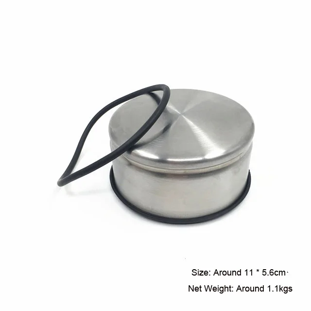 4-Piece Set Heavy Duty Stainless Steel Door Stopper  with Black Cylinder Gift Box Package