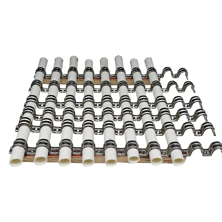 Wholesale 8-position groove type galvanized iron saddle clamp