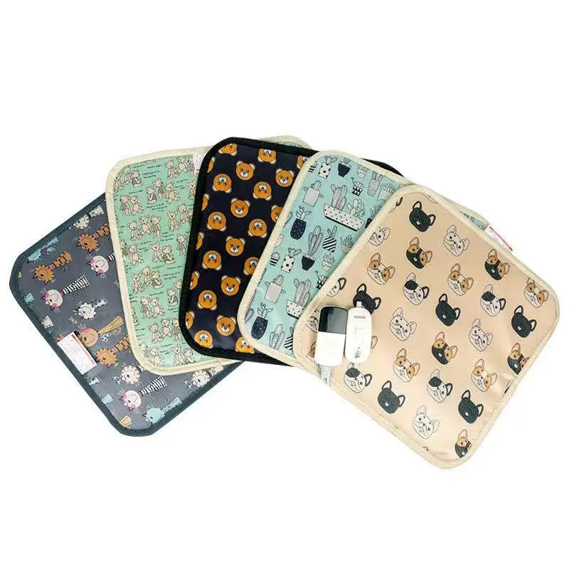 
 Теплое одеяло для домашних животных, надежное и безопасное одеяло с электрическим подогревом и автоматическим отключением, зимний теплый коврик для собак и кошек  