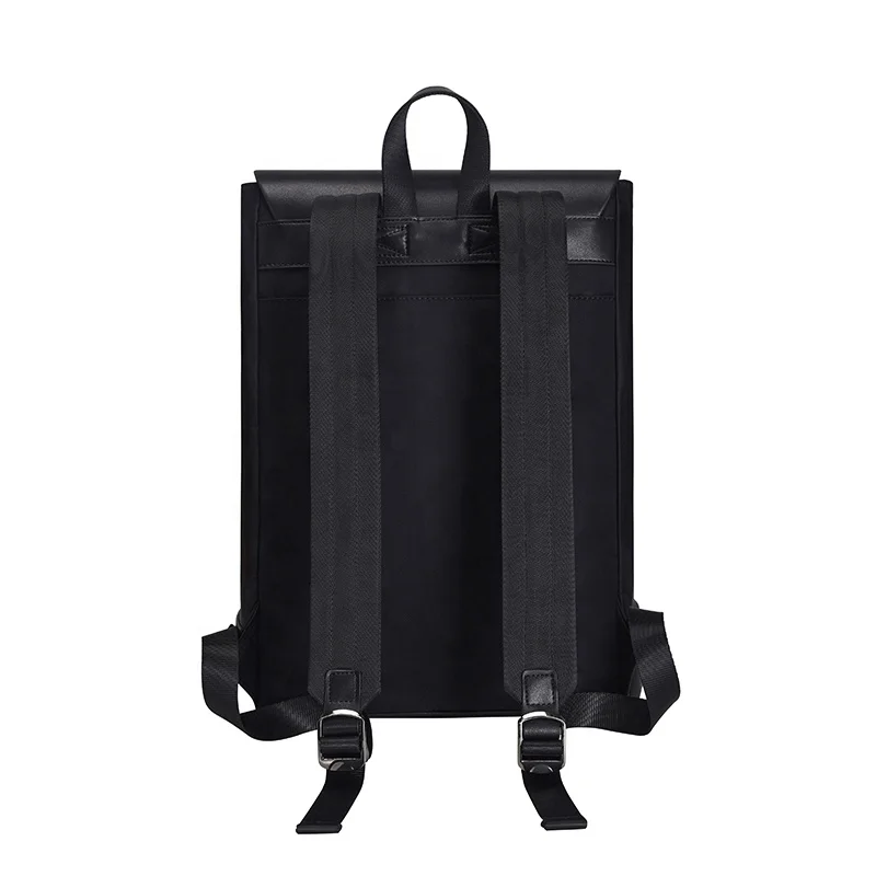 stylish waterproof black nylon rucksack for men designer leather backpacks