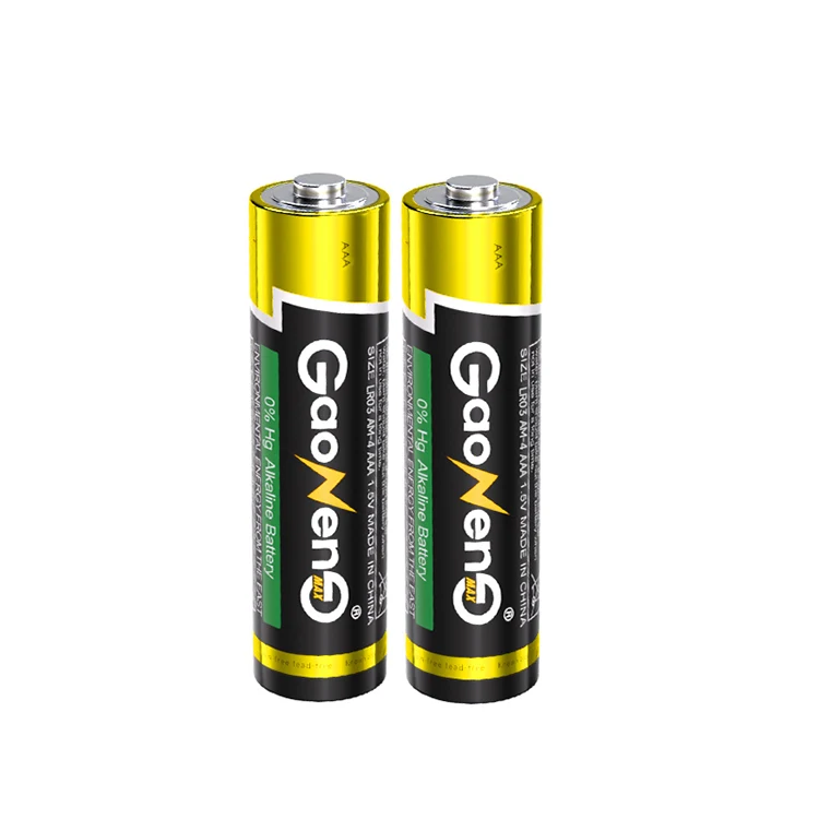 High Quality Factory Directly Am4 Lro3 Alkaline Dry Cell Bettery Aaa Lr03 1.5v Battery
