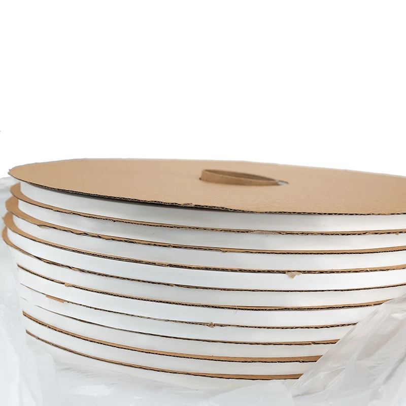 Pure White Pepa Film Permanent Bag Sealing Tape On Mailer Bag Neck