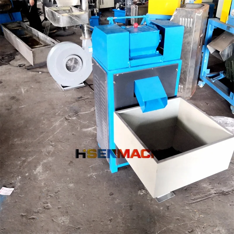 PP PE plastic recycling granulator machine screw