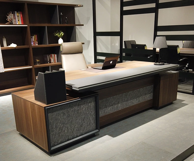 Hot Sale small office furniture executive white modern wooden manager computer table design mdf simple wood desk