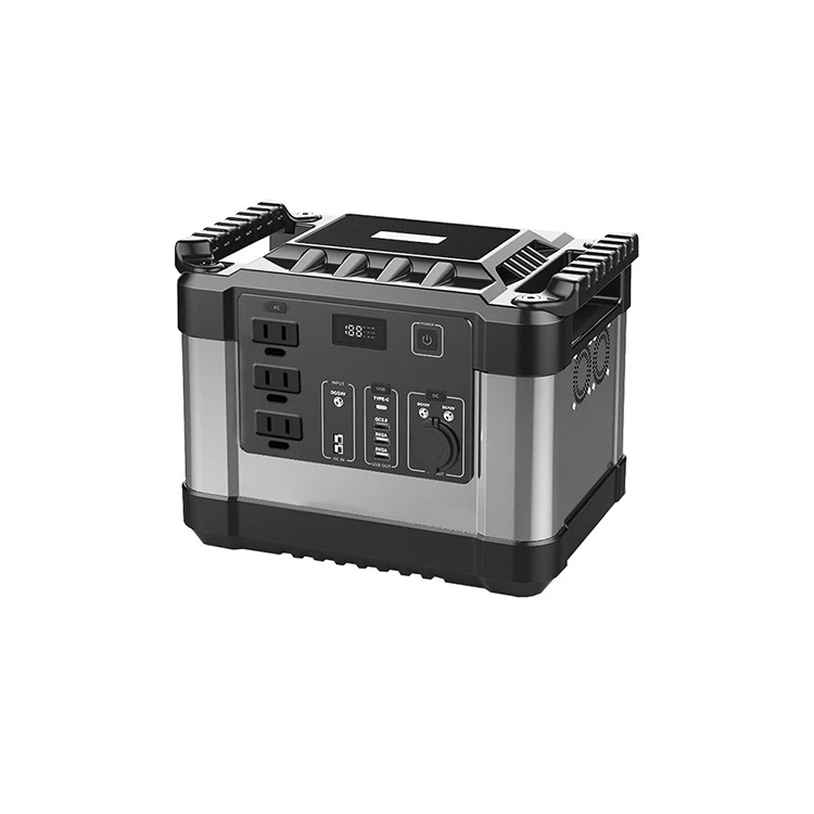 Solarfirst Solar Generator Bank Supply 1000W Portable Power Station With Solar Panel