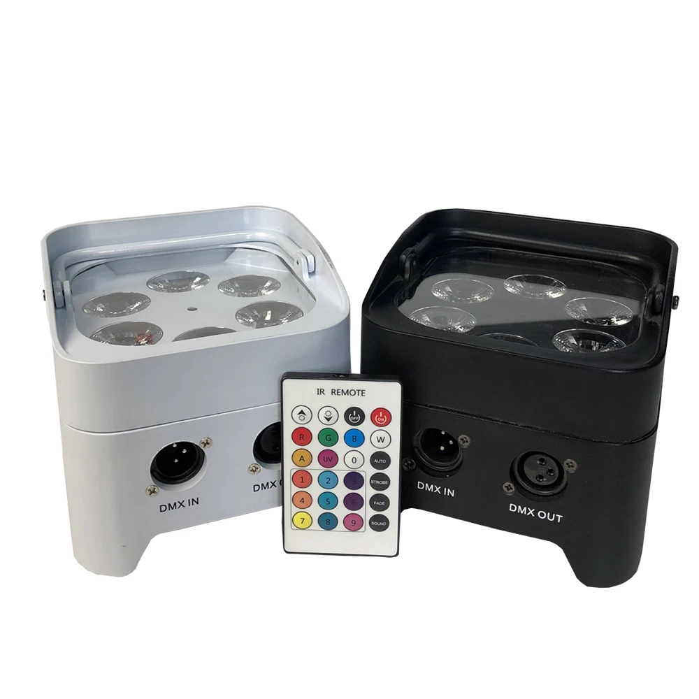 BOTHLIGHTING 6*18W 6in1 LED Mini Battery Par Can Wireless DMX Wedding Stage Light