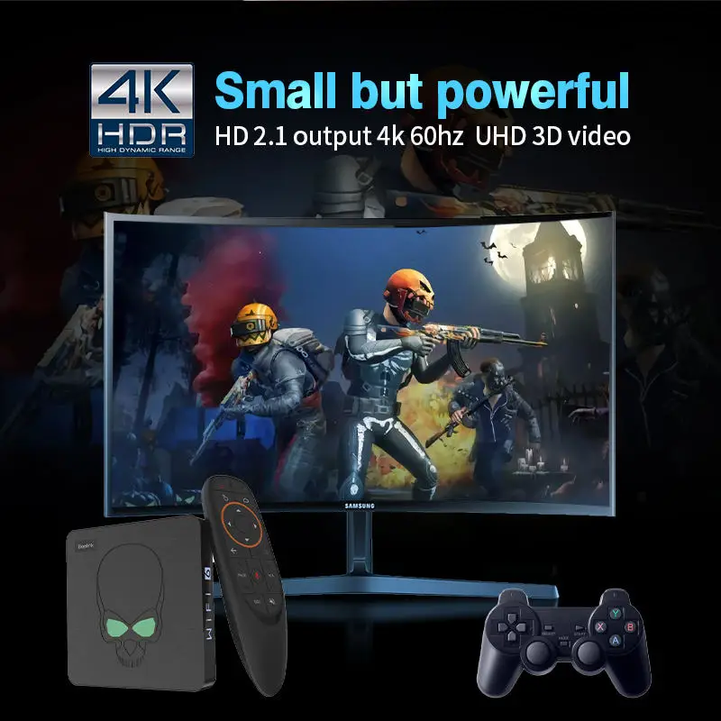 Newest Retro Mini TV Box Super Console X King New Video Game Consoles  Built-in 30000+Video Games For PS1/PSP/N64/DC/SNES