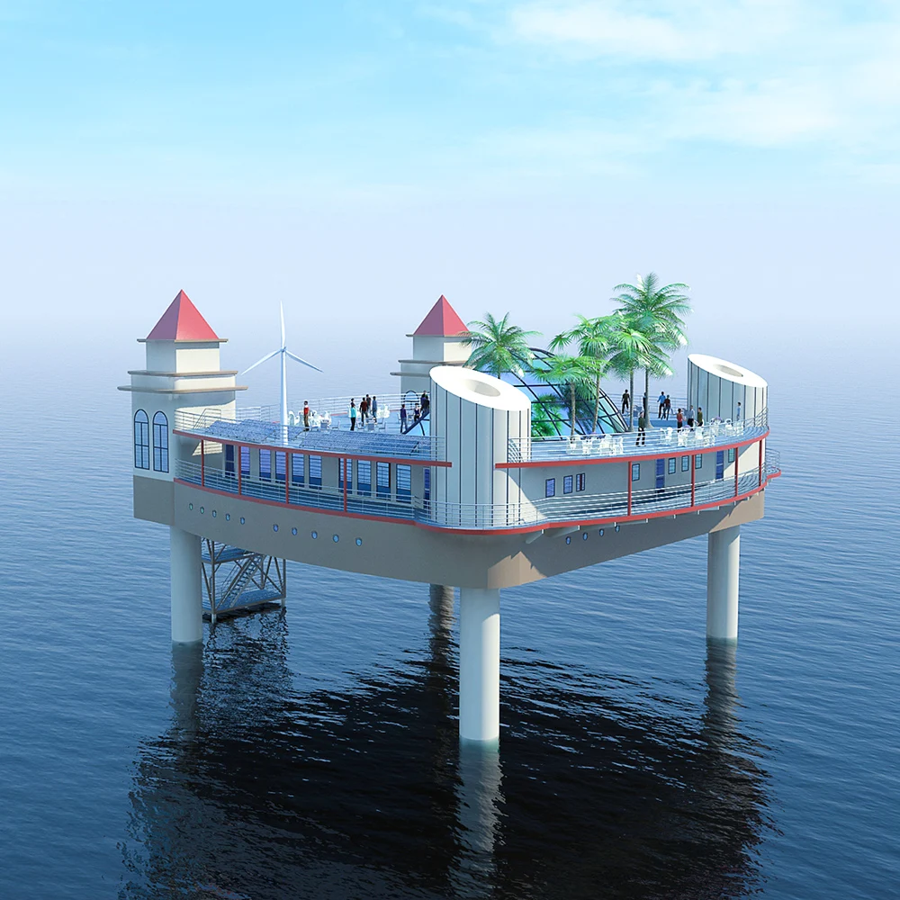 FISHINGJU2 Jack Up Fishery Leisure Unit Ship