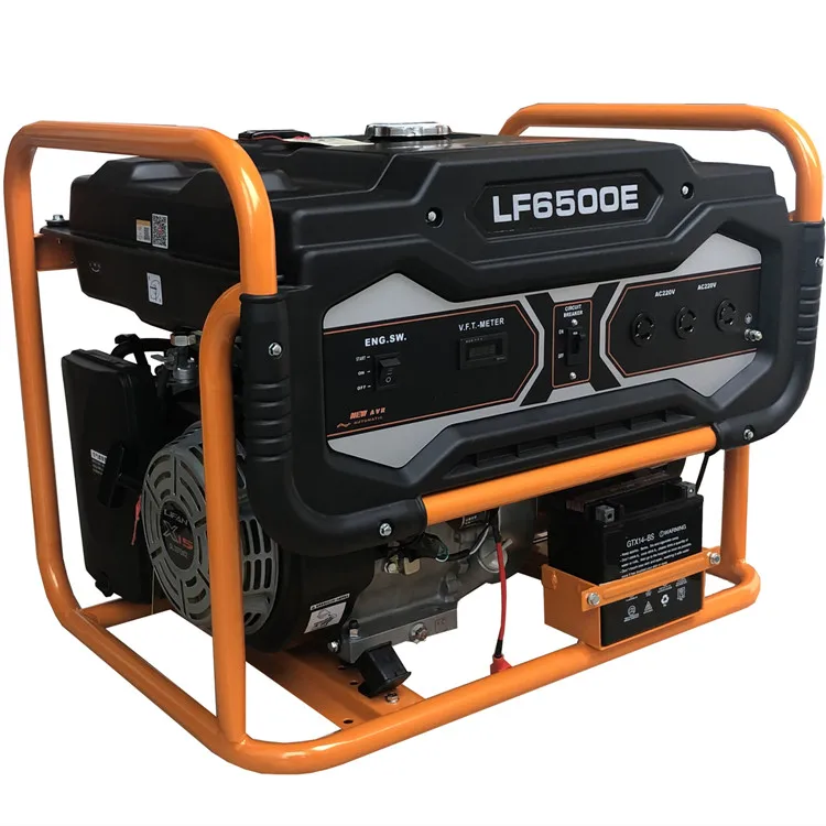 Power Generator Portable Household Electric Start 5kw Gasoline Generators for Home