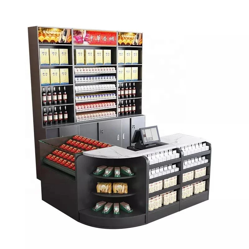 High Quality Checkout Counters for Grocery(Whosale Only & Order Cash Counter Only, MOQ Is 5 SETS)