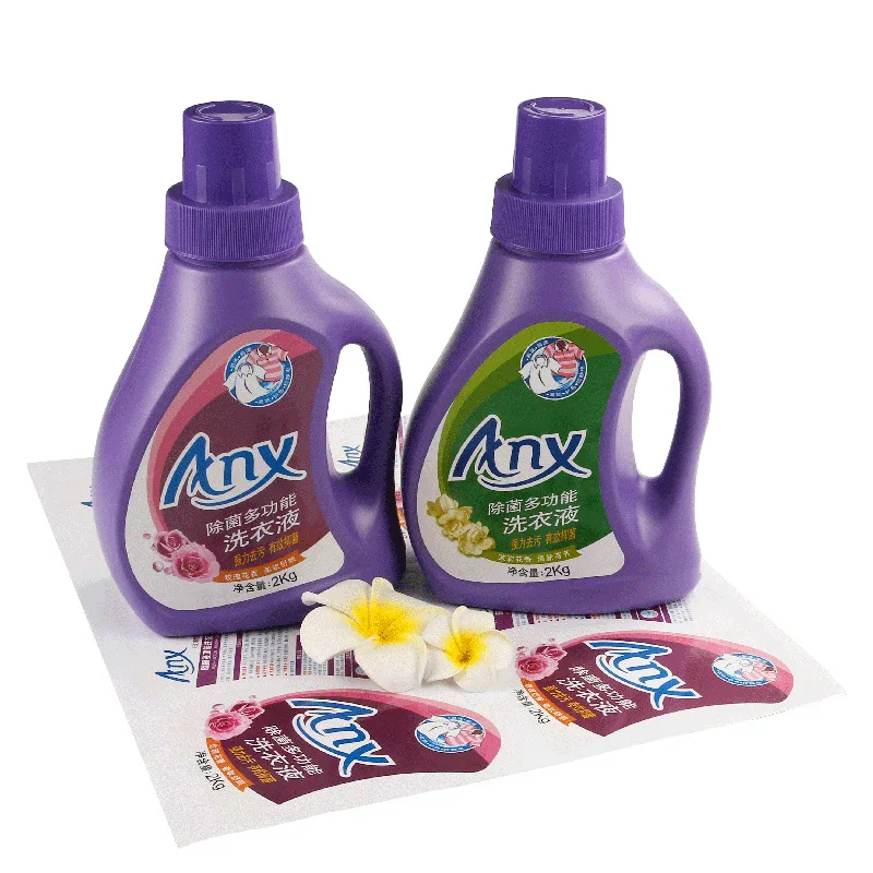 Daily Chemical Toiletries Baby Shower Gel Shampoo Pearl Film Synthetic Paper Roll Self-adhesive Label