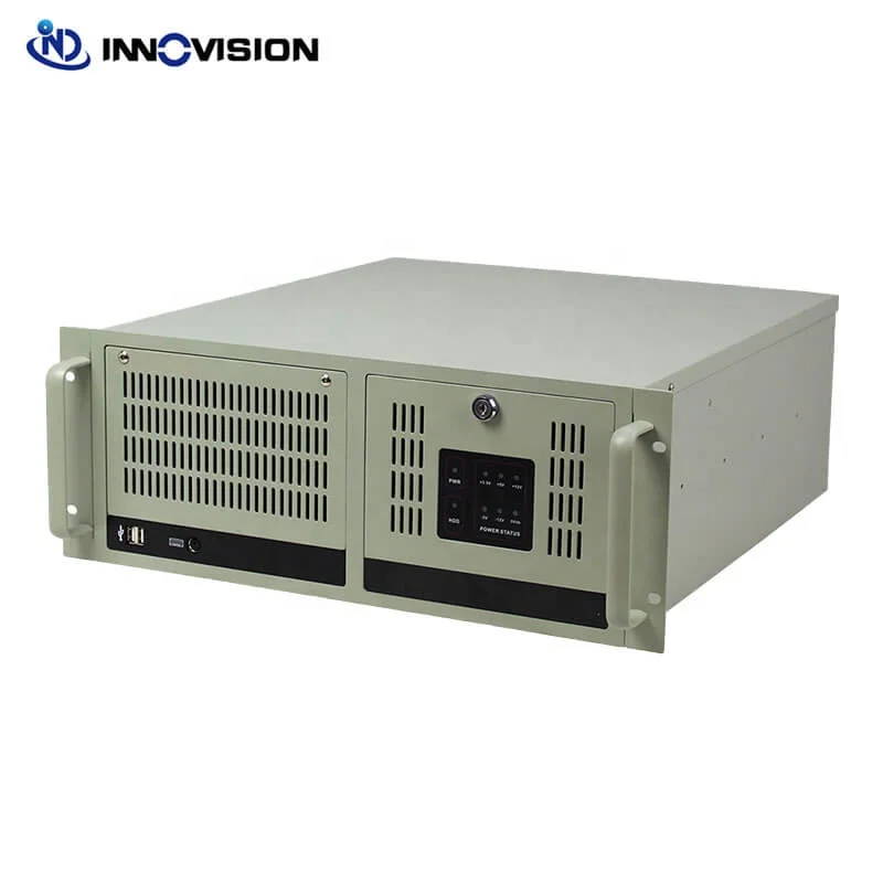 Фабрика стабильный 19 дюймов 4U стоечный IPC 4U DVR серверного шасси IPC610HF 7 слотов для карт/HB 14 слотов для карт