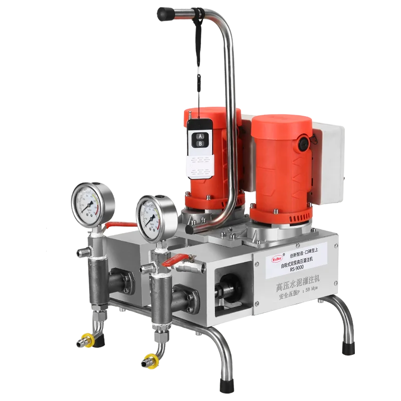 high quality Pressure grouting Inject pump machine double injection pump  Polyurethane epoxy resin Filling Machine waterproof