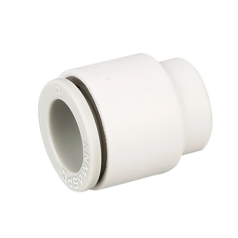 KQ2C  SMC PE Type Plastic Quick Pneumatic 3 Ways Tee Reducer Connector Coupling Fitting KQ2T-04/6/8/10/12/16MM